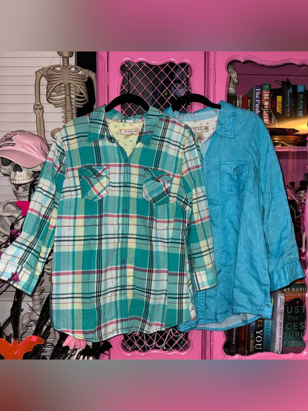 Vintage 90's Y2K Arizona Women's Button Up bundle size XL
